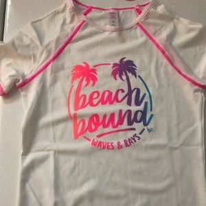 Justice RashGuard / Cover-up Girls 8, White